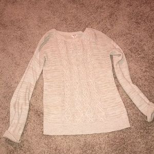 Tan sweater